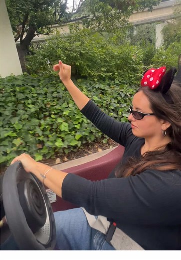 autopia hates to see me coming #disneyland