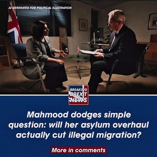🚨 GB News pressed the Home Secretary for straight answers. She refused. Voters heard nothing but hope, hedging, and more promises of “delivery later.” #Labour #borders | Breaking Brexit News