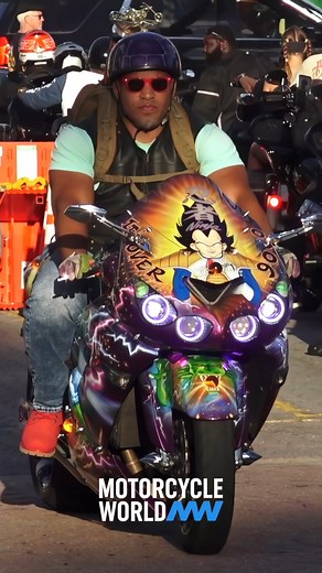 Custom Anime Hayabusa Motorcycle at Biketoberfest 2025 | Daytona Bike Rally | Motorcycle World