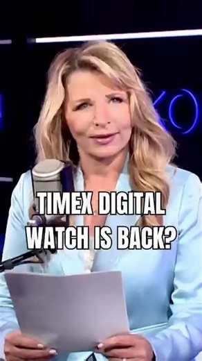 39K views · 501 reactions | Timex Digital Watch Is Back? . . . #timex #timexdigitalwatch #timexdigital #digitalwatch #throwback #vintage #retrofashion #comebackstyle #watchcollector #watchstyle #itsback #timexwatch | Kim Komando | Facebook
