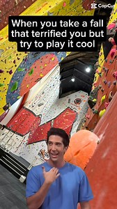 A large part of climbing is falling and all climbers will take falls....