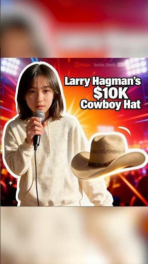 Old Lady Brings Larry Hagman's Iconic TV Hat! 🤠🥳 #Shorts