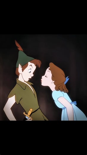 ⋆.˚𝗯𝗮𝗿𝗯𝗮𝗿𝗮 ⭑.ᐟ on Instagram: "I always crie every time i watched this peter pan where wendy grow up then they met again #childhood #explore #love #peterpan #trendingreels"