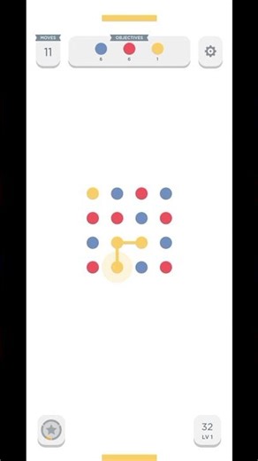Two Dots Game | Easy Level But Tricky 😲 | Shorts