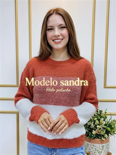 Nuevo ingreso mis bellas, modelo SANDRA hilo peluche, super suave y cómodo #mayoristas #chompasdehilo #nuevoingreso #modafeminina #tendencia #calidad #fabricantes #fyp #politos #tops #chompas #paratii