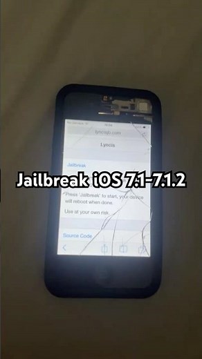 How to jailbreak an iPhone 4 running iOS 7.1.2 without computer! (2025) #smartphone #tech #iphone4