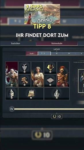 ANNO 117 - Making the most of your Hall of Fame! (9 tips for beginners) #anno117 #anno117tutorial