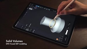 2.3K views · 21 reactions | Uniform 1.4 is out. It's a sizeable update to the promising iPad app for creating textured 3D models for games and concept art, adding a new SDF modeling system and 3D printing features. https://www.cgchannel.com/2025/04/sparseal-releases-uniform-1-4/ | CGchannel | Facebook
