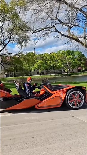 4 seater Slingshot😲Belle Isle Detroit