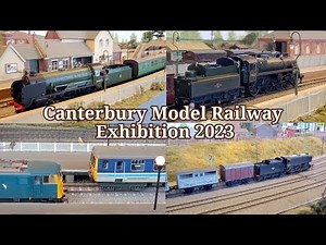 Canterbury Model Railway Exhibition 2023 - Stunning Southern themed Layout in OO Gauge!