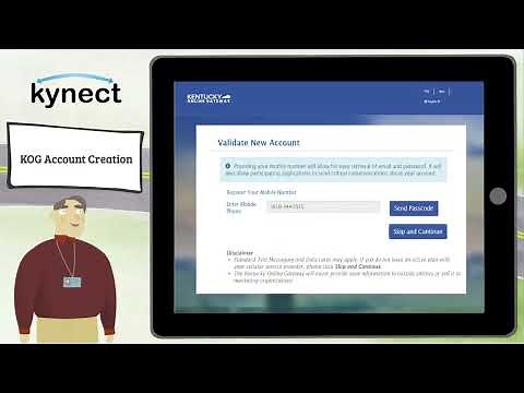 How to create a KOG account for kynect Benefits