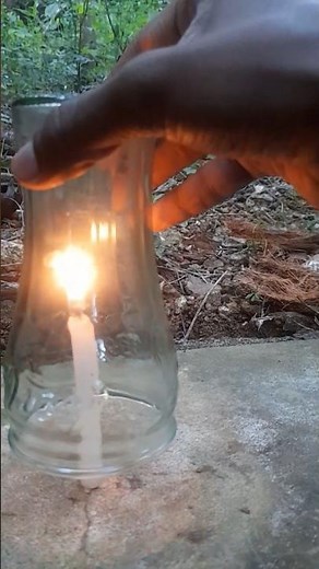 Fire Needs Air! Amazing Candle Oxygen Experiment # #experiment #fire #scienceexperiment #short