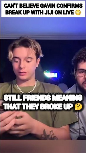 Gavin Magnus confirms break up with Jiji Wonder on live?💔🥺 #nalish #shorts #trending #video #tiktok