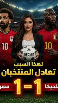 لهذا السبب تعادل المنتخب المصري والمنتخب البلجيكي | تحليل مباراة مصر 1-1 بلجيكا كأس العالم 2026