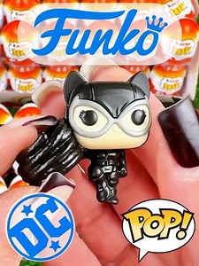 Kinder Joy Funko Pop DC Super Heroes ASMR Unboxing! #asmr #unboxing #kinderjoy #dc #superheroes
