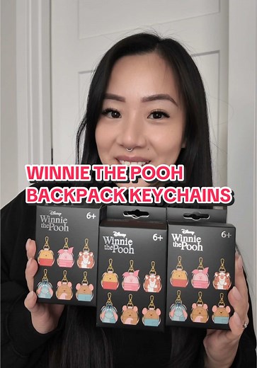 Winnie the Pooh Backpack Keychains for Disney Lovers