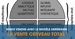 HBDI et modèle HERRMANN : la vente cerveau total !