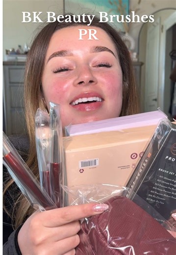 Unboxing BK Beauty Brushes PR Package