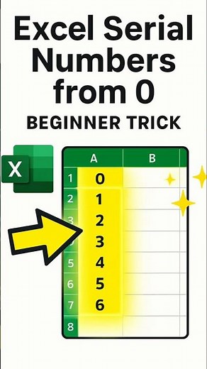 Generate SERIAL Numbers Automatically from Zero for Beginners