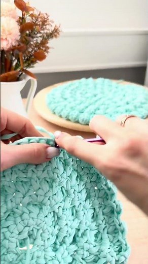 Puff stitch. Crochet bag. Quick tutorial