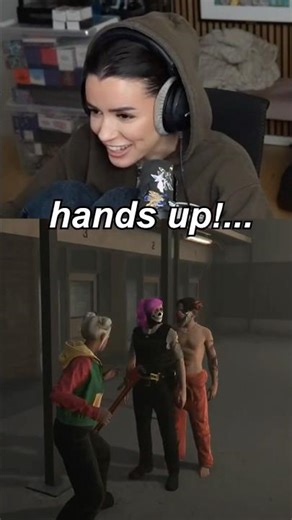 Robbing a cop in Prison! 🤣 #nopixel #gtarp #gta