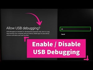 VU Smart Google TV : How to Enable or Disable USB Debugging Mode