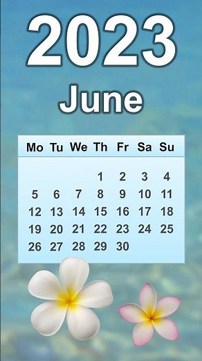 June 2023 Calendar