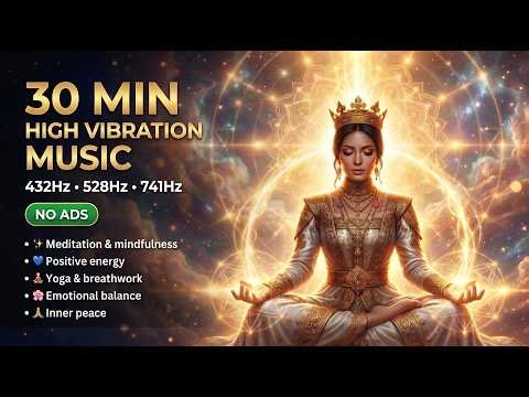 Raise Your Vibration & Restore Inner Harmony ✨ 432Hz • 528Hz • 741Hz | High Vibration Music