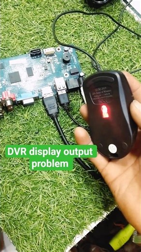 DVR display output problem #shortsfeed #technical #technicalvideo #cctvcamera