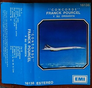 Franck Pourcel Y Su Orquesta – Concorde (1975, Cassette)