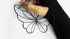 How to draw a butterfly step-by-step || Easy butterfly drawing tutorial for beginners