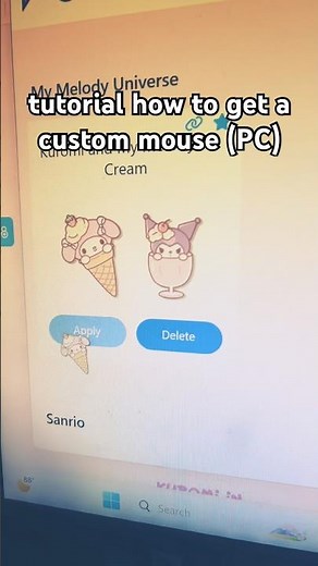 tutorial on how to get a custom mouse (PC) #trending #microsoftmouse #microsoftstore #makemefamous ￼