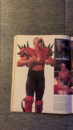 Vintage WWF Magazine The Road Warriors Animal and Hawk Legion of Doom WWE WCW #wwe #roadwarriors