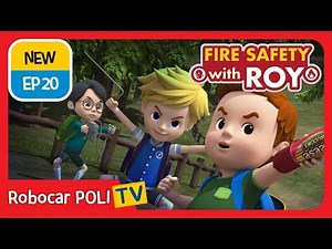 🔥Fire safety with Roy | EP20 How to Call 911! | Robocar POLI | Kids animation