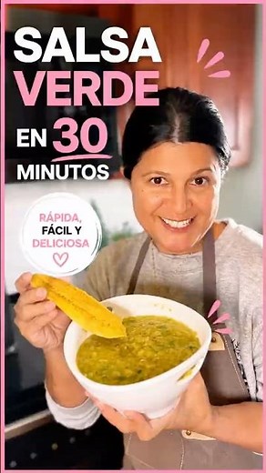 How to make the best salsa verde, quick and easy.