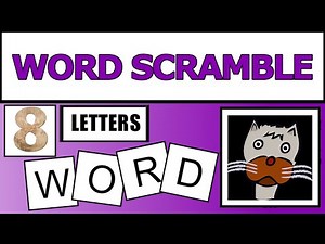 Scrambled Words Games | Jumbled Word Game | Guess the Word Game | Word Scramble | SW Scramble