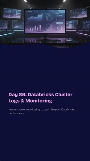 Durga Jobs on Instagram: "📊 Databricks cluster logs = your performance guide. From errors to usage, monitoring logs ensures reliable pipelines. 👉 Learn logging & monitoring hands-on at DURGASOFT. 📅 Batch: Online Azure Databricks Classes 👨‍🏫 Faculty: Expert Trainers 💻 Zoom Live + Recordings #ClusterLogs #Monitoring #AzureDatabricks #BigData #ApacheSpark #DataEngineering #CloudData #DURGASOFT #DatabricksTraining #LearnWithDurgaSoft"