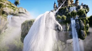 Magic Unicorn Fantasy Fairytale Flying Rocks Stock Footage Video (100% Royalty-free) 1105723989 | Shutterstock
