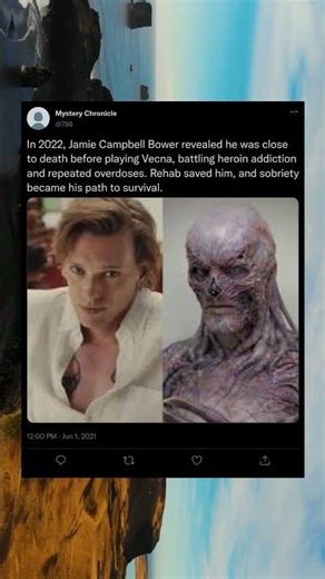 In 2022, Jamie Campbell Bower revealed he was one week