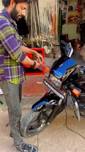 Gn Customize Sikar on Instagram: "👑Splendour🏆Bike Lamination😱"