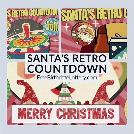 December 2025 Monthly Competition - Santa's Retro Countdown - Coming Soon!