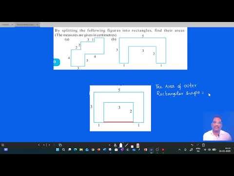 Find the area of irregular geometrical figure ?