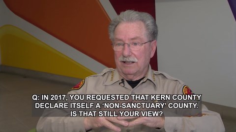 Interview with Kern County Sheriff Donny Youngblood on recent Border Patrol operations