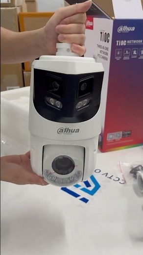 Dual-Lens Panoramic PTZ Unboxing | 180° Overview + 25× PTZ