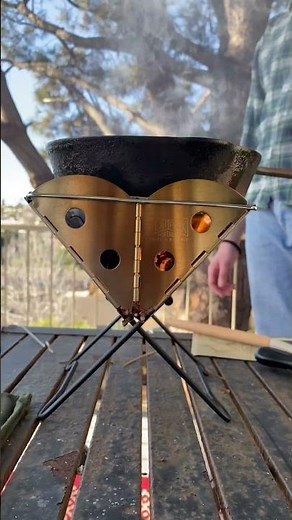 Unboxing- The Smallest Flatpack Grill for Cooking Outdoors & at Camp t #unboxing #outdoorgear