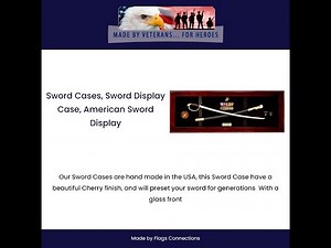 Sword Cases, Sword Display Case, American Sword Display