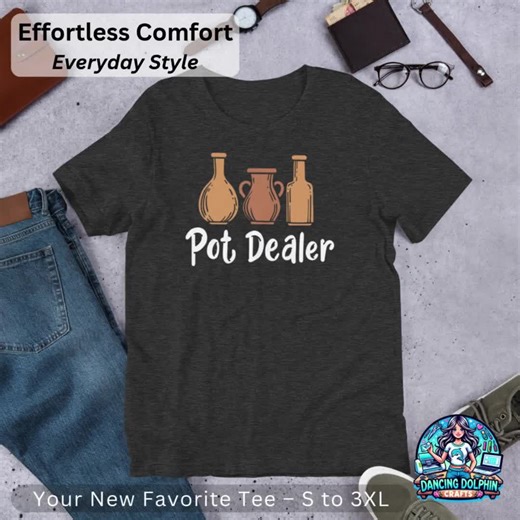 Pot Dealer Sticker: Funny Pottery Artist Gift - Etsy