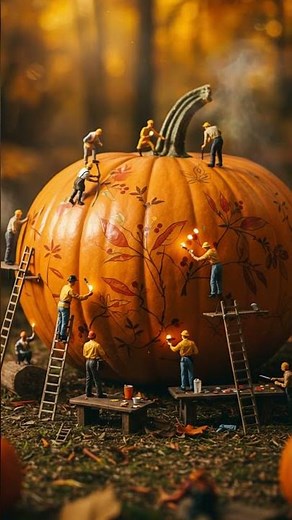 Construcción artística en escala mini… ¡hipnotizante! 🛠️