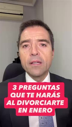 ‼️LAS 3 PREGUNTAS QUE TE HARÁS AL DIVORCIARTE EN ENERO‼️ ☑️ Dónde, cómo y cuánto 📫 Apúntate a mi lista. Te lo cuento en mi Newsletter👉 https://bit.ly/3Yys537 🛜 “Día que pasa, consejo legal que te pierdes”La información es poder, y si es información legal, se convierte en un SÚPER PODER 🦸🦹🏼‍♀️ 📫 Si quieres la Info completa, apúntate gratis a mi Newsletter: https://bit.ly/3Yys537