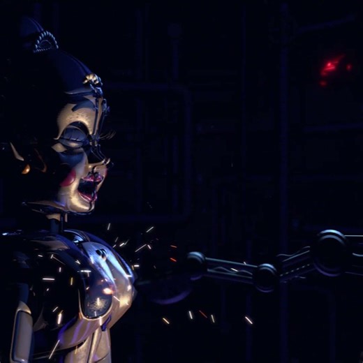Ballora scooped & salvaged by Ennard (FNAF Animation)